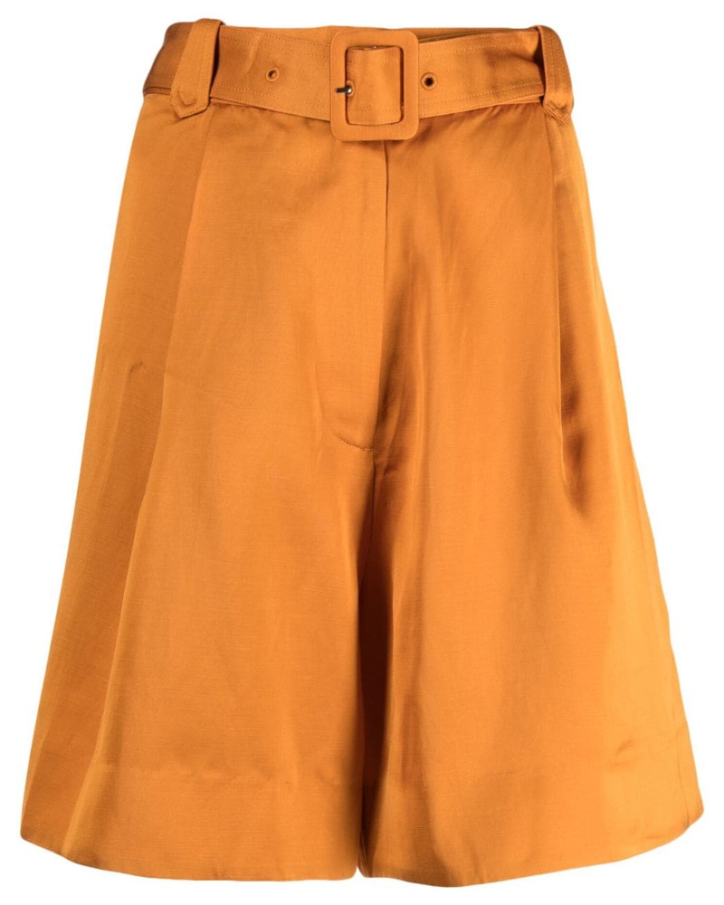 Lee Mathews Damen Knielange Shorts aus Seide