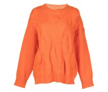 Pullover mit Zopfmuster