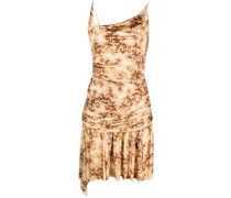Minikleid mit Blumen-Print