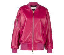 Jacke aus Kunstleder