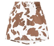 Jeansrock mit Print