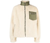 Jacke mit Logo-Stickerei