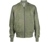 Bomberjacke aus Wildleder