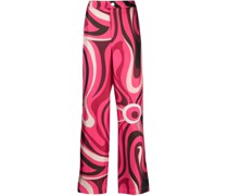 Weite Hose mit Print
