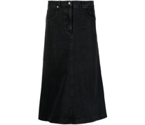 Midijeansrock in A-Linie