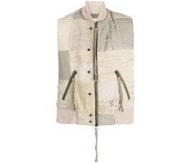 Weste im Patchwork-Look