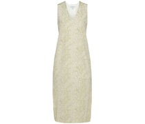 Midikleid mit Schlangenleder-Print