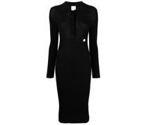 Kleid mit Logo-Stickerei