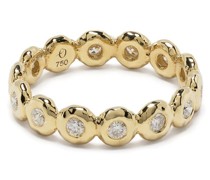 18kt Jasmin Gelbgoldring mit Diamanten