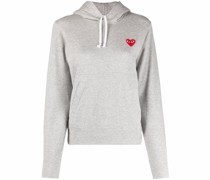 Hoodie mit Patch-Detail