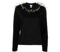Langarmshirt mit Rüschen