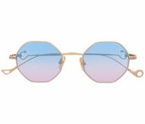 Sonnenbrille mit achteckigem Gestell