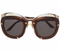 Sonnenbrille mit rundem Gestell