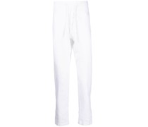 Tief sitzende Leinenhose