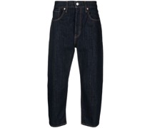 Cropped-Jeans mit Ballonform