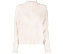 Texturierter Strickpullover