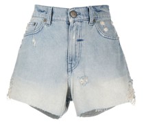 Shorts im Distressed-Look