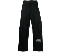 Cargohose mit Logo-Patch
