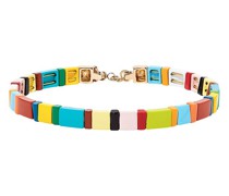 'Rainbow Brite Block Party' Choker