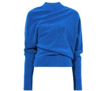 brushed-knit slouchy Pullover