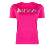 T-Shirt mit holografischem Logo