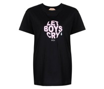 T-Shirt mit Slogan-Print