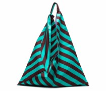 Gestreifte Schultertasche