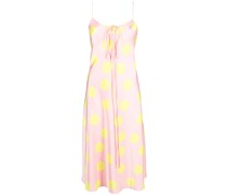 Midikleid mit Polka Dots