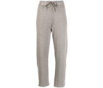 Cropped-Sporthose mit Kordelzug