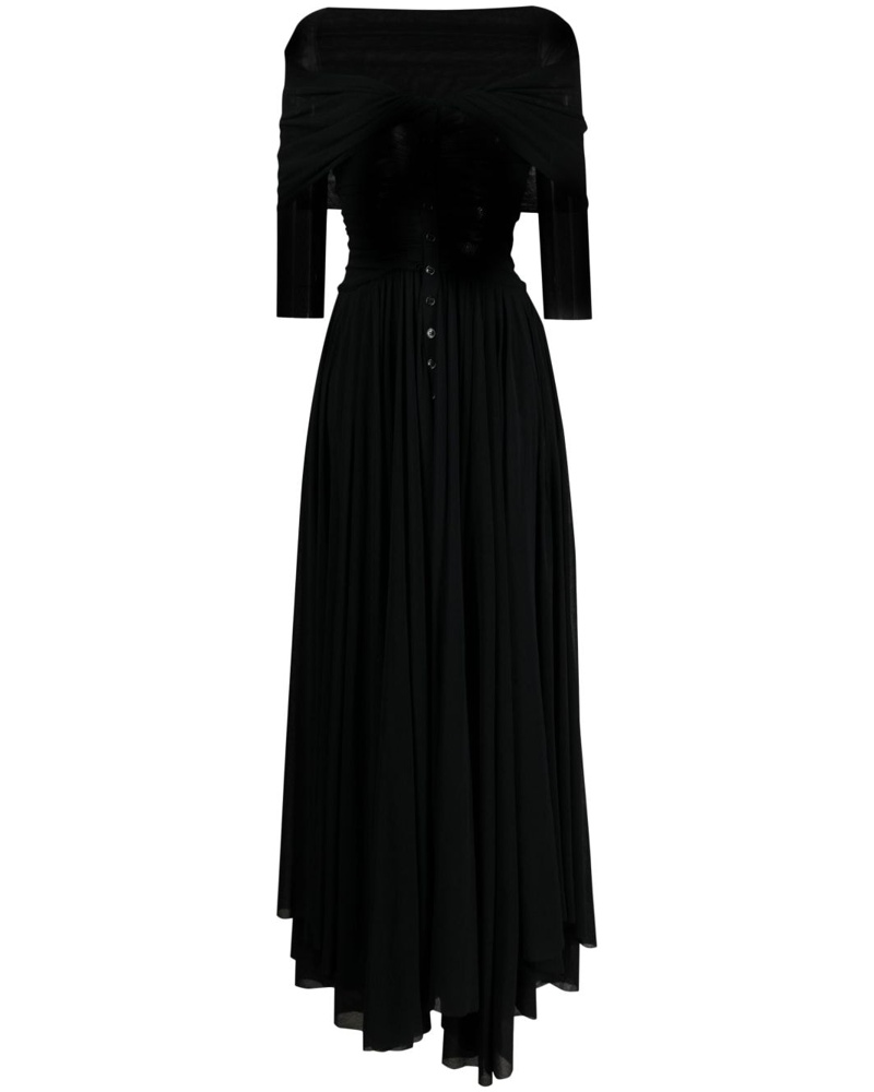 Philosophy Di Lorenzo Serafini Damen Drapiertes Maxikleid