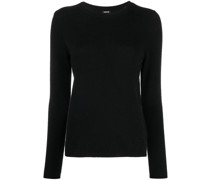 Kaschmirpullover mit Rundhalsausschnitt