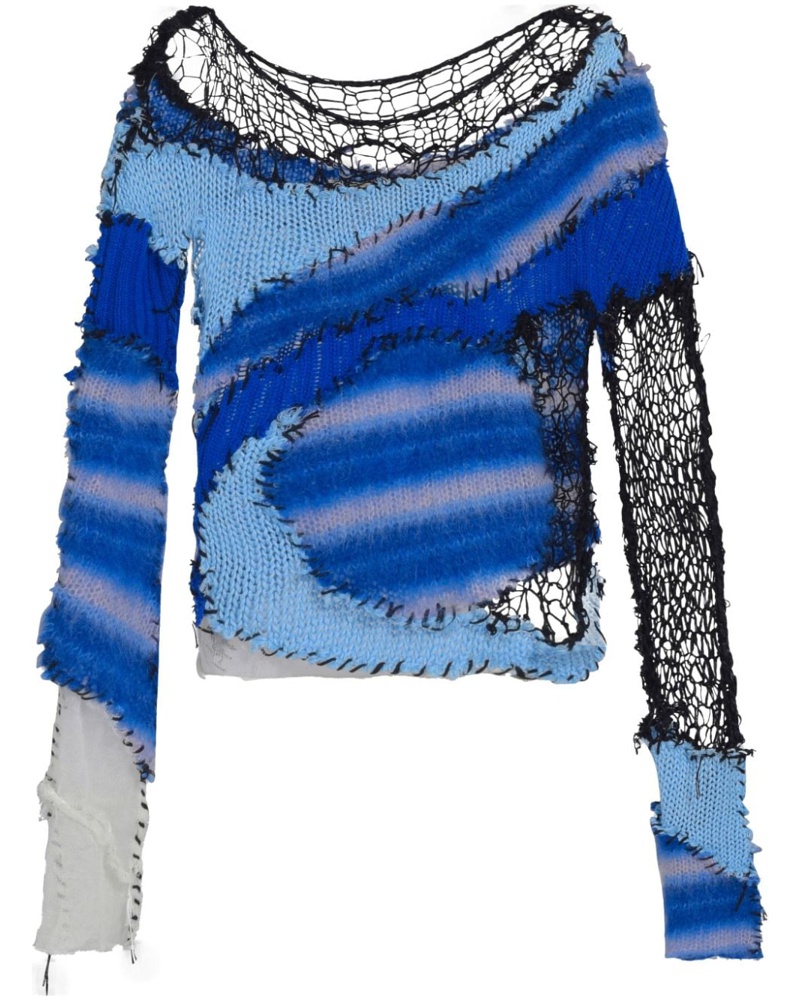 Marni Damen Pullover im Patchwork-Design