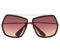 Sonnenbrille mit Oversized-Gestell