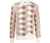 Grob gestrickter Pullover