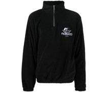 Sweatshirt mit Logo-Stickerei