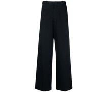 Weite High-Waist-Hose