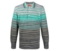 Poloshirt mit Space-Dye-Muster