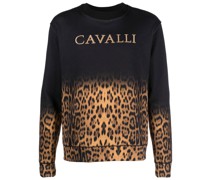Sweatshirt mit Leoparden-Print