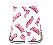 Shorts mit Logo-Print