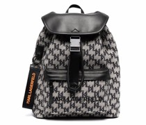 Jacquard-Rucksack mit Monogramm