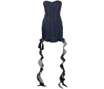 Minikleid mit Rüschendetail