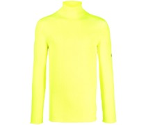 Gerippter Rollkragenpullover
