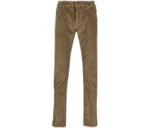 Straight-Leg-Hose aus Cord