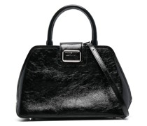 Handtasche mit Logo-Prägung