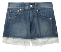 A.P.C. Jeans-Shorts im Layering-Look