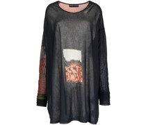 Langarmshirt mit Blumen-Print