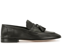 Polierte Loafer mit Quasten