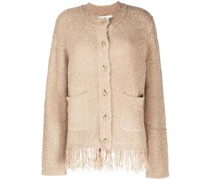 Ausgefranster Cardigan