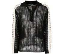 Pullover in Pointelle-Strick