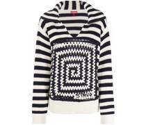 Gestreifter Pullover